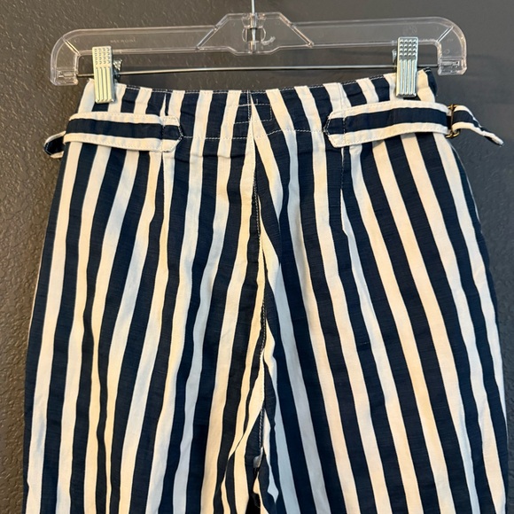 MOTHER • The cinch greaser pants in sea daze 25 blue white striped wide leg - Picture 9 of 12